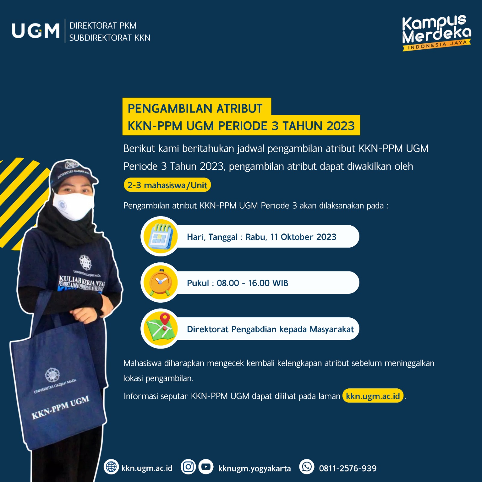 Pengambilan Atribut Kkn Ppm Periode Tahun Kkn Ugm Ac Id