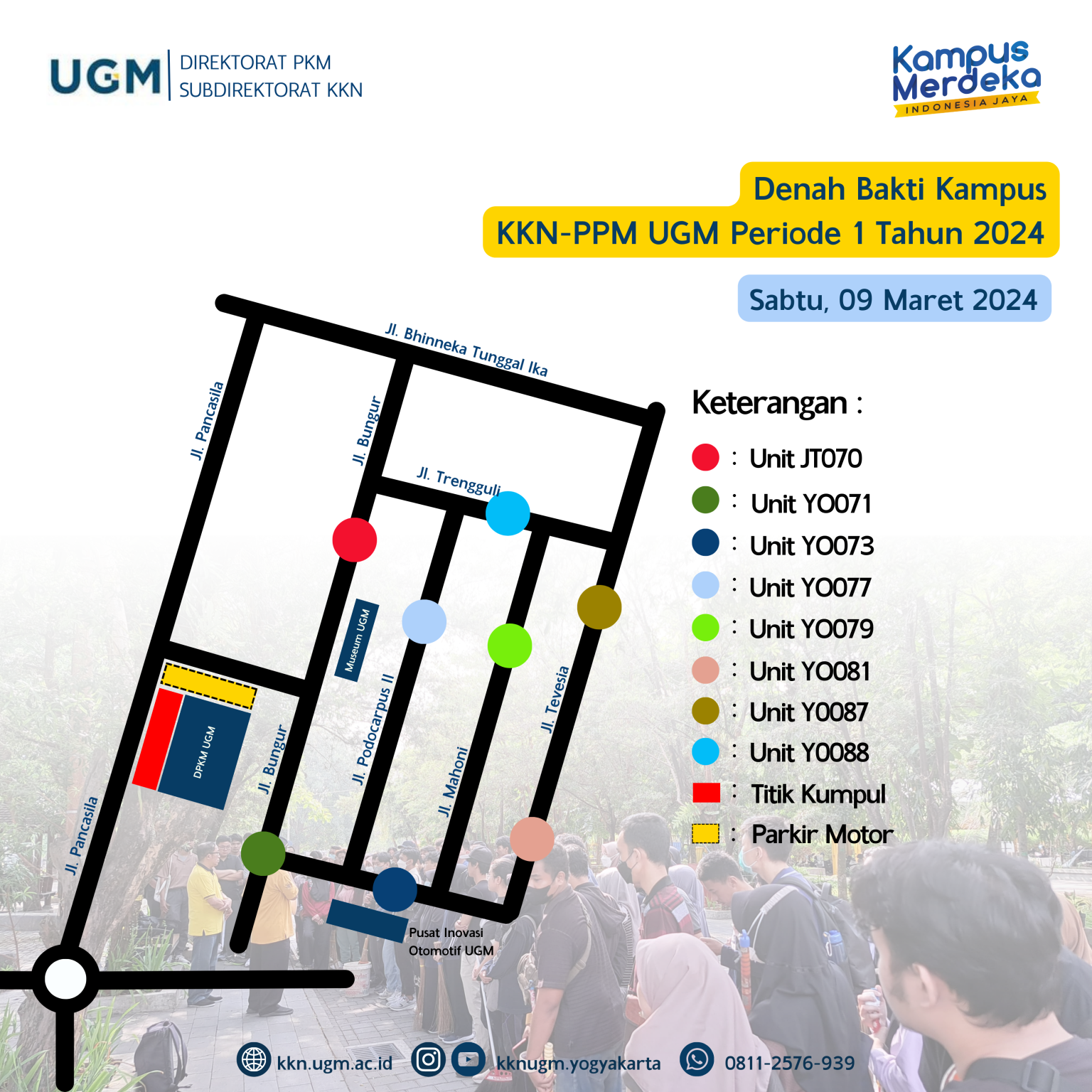 Bakti Kampus Dan Konsolidasi Unit Kkn Ppm Ugm Periode Tahun